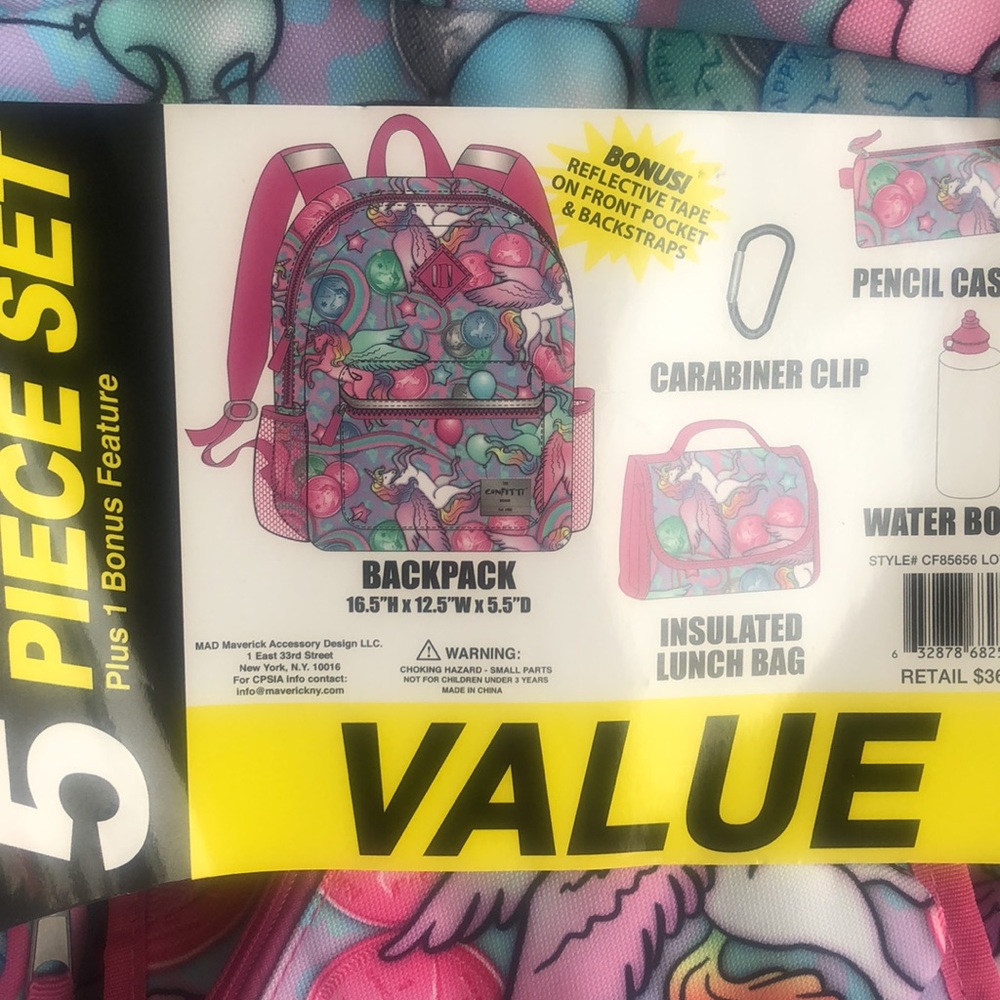 Girls backpack - Picture 9 of 12